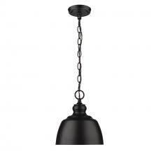  0316-M1L BLK - Holmes BLK Mini Pendant in Matte Black